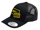 Кепка с сеткой 6P Снасти Здрасьте Bone Logo #Black/Yellow