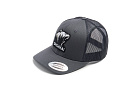 Кепка с сеткой 5P Dichka! Roar Rawcut #Charcoal/Black&White