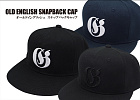 Кепка с прямым козырьком Gan Craft Old English Snapback Cap