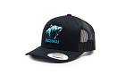 Кепка с сеткой 5P Dichka! Roar Rawcut #Black/Black&Azure