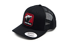 Кепка с сеткой 5P Dichka! Roar #Black/Black&Red