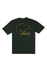 Футболка Narval Fishing Stay Wild Map River Green