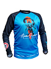 Футболка Volga Baits River Dance Blue & Black